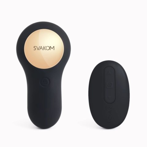 Plug analny - Svakom Vick Powerful Plug Remote Controlled Vibrator Black Svakom Plug analny - Svakom Vick Powerful Plug Remote Controlled Vibrator Black Svakom