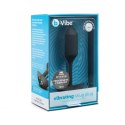 Plug analny wibrujący - B-Vibe Vibrating Snug Plug 2 Black B-Vibe