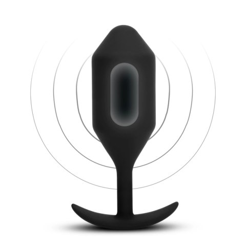 Plug analny wibrujący - B-Vibe Vibrating Snug Plug 5 Black B-Vibe Plug analny wibrujący - B-Vibe Vibrating Snug Plug 5 Black B-Vibe