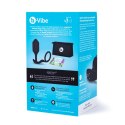 Plug analny wibrujący z pierścieniem - B-Vibe Vibrating Snug & Tug XL B-Vibe