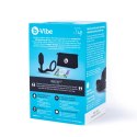 Plug analny wibrujący z pierścieniem - B-Vibe Vibrating Snug & Tug M B-Vibe