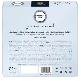 Prezerwatywy - Mister Size 53 mm (36 szt) Mister Size