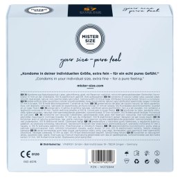 Prezerwatywy - Mister Size 57 mm (36 szt) Mister Size