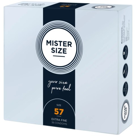 Prezerwatywy - Mister Size 57 mm (36 szt) Mister Size Prezerwatywy - Mister Size 57 mm (36 szt) Mister Size