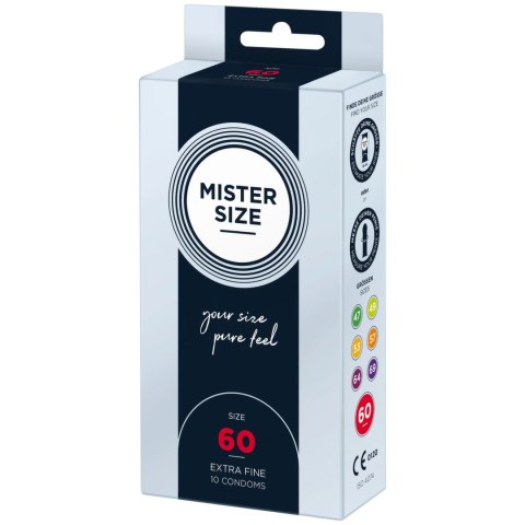Prezerwatywy - Mister Size 60 mm (10 szt) Mister Size Prezerwatywy - Mister Size 60 mm (10 szt) Mister Size