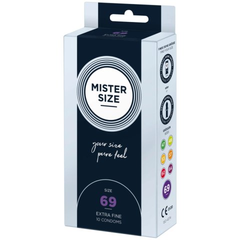 Prezerwatywy - Mister Size 69 mm (10 szt) Mister Size Prezerwatywy - Mister Size 69 mm (10 szt) Mister Size