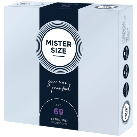 Prezerwatywy - Mister Size 69 mm (36 szt) Mister Size Prezerwatywy - Mister Size 69 mm (36 szt) Mister Size