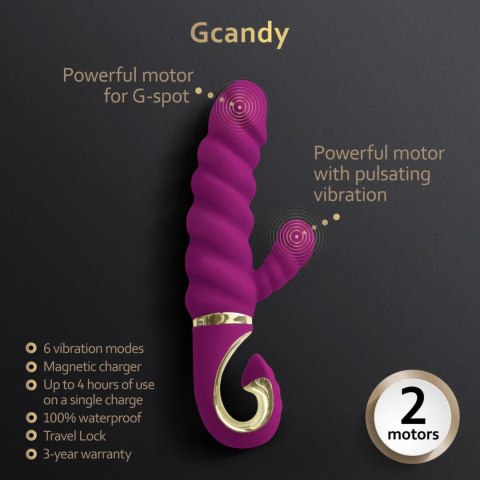 Wibrator - Gvibe Gcandy Sweet Raspberry Gvibe Wibrator - Gvibe Gcandy Sweet Raspberry Gvibe