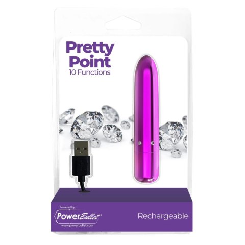 Wibrator - PowerBullet Pretty Point Purple PowerBullet Wibrator - PowerBullet Pretty Point Purple PowerBullet