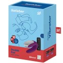 Wibrator dla par - Satisfyer Double Fun Violet Satisfyer