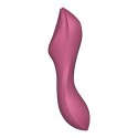 Wibrator z masażerem powietrznym - Satisfyer Curvy Trinity 3 Red Satisfyer