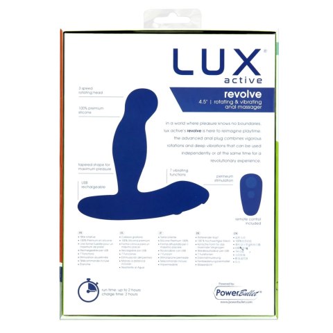 Wibrujący masażer prostaty - Lux Active Revolve Lux Active Wibrujący masażer prostaty - Lux Active Revolve Lux Active