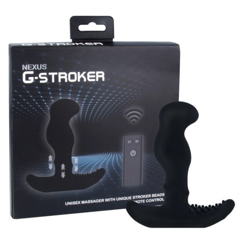 Wibrujący masażer prostaty - Nexus G-Stroker Black Nexus Wibrujący masażer prostaty - Nexus G-Stroker Black Nexus