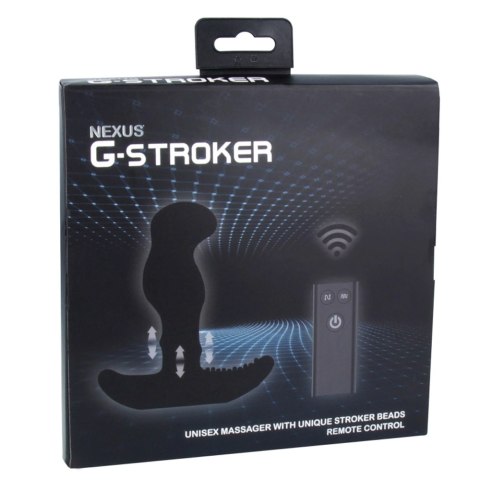 Wibrujący masażer prostaty - Nexus G-Stroker Black Nexus Wibrujący masażer prostaty - Nexus G-Stroker Black Nexus