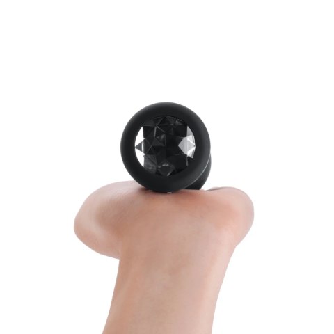 Zdalnie sterowany plug analny - B-Vibe Vibrating Jewel Plug XXL Black B-Vibe Zdalnie sterowany plug analny - B-Vibe Vibrating Jewel Plug XXL Black B-Vibe