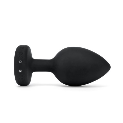 Zdalnie sterowany plug analny - B-Vibe Vibrating Jewel Plug XXL Black B-Vibe Zdalnie sterowany plug analny - B-Vibe Vibrating Jewel Plug XXL Black B-Vibe