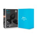 Zdalnie sterowany plug analny - B-Vibe Vibrating Jewel Plug XXL Black B-Vibe