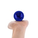 Zdalnie sterowany plug analny - B-Vibe Vibrating Jewel Plug L/XL Navy B-Vibe