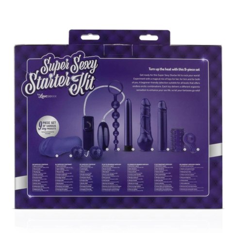 Zestaw akcesoriów - Loveboxxx Super Sexy Starter Kit LoveBoxxx Zestaw akcesoriów - Loveboxxx Super Sexy Starter Kit LoveBoxxx