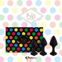 Zestaw plugów analnych - FeelzToys Bibi Black 3 szt FeelzToys