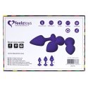 Zestaw plugów analnych - FeelzToys Bibi Purple 3 szt FeelzToys