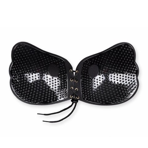 Biustonosz samonośny - Bye Bra Lace-It Bra Miseczka B Black Bye Bra Biustonosz samonośny - Bye Bra Lace-It Bra Miseczka B Black Bye Bra