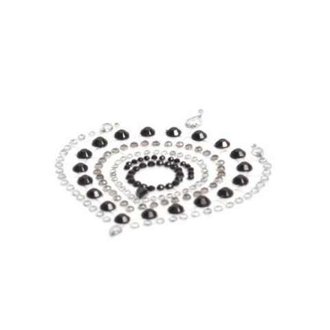 Biżuteria do ciała - Bijoux Indiscrets Flamboyant Black & Silver Bijoux Indiscrets Biżuteria do ciała - Bijoux Indiscrets Flamboyant Black & Silver Bijoux Indiscrets