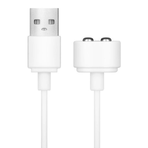 Kabel do ładowania - Satisfyer USB Charging Cable White Satisfyer Kabel do ładowania - Satisfyer USB Charging Cable White Satisfyer