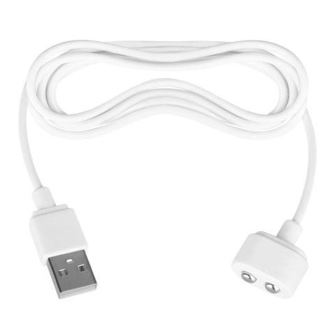 Kabel do ładowania - Satisfyer USB Charging Cable White Satisfyer Kabel do ładowania - Satisfyer USB Charging Cable White Satisfyer