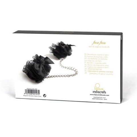 Kajdanki - Bijoux Indiscrets Frou Frou Organza Handcuffs Bijoux Indiscrets Kajdanki - Bijoux Indiscrets Frou Frou Organza Handcuffs Bijoux Indiscrets