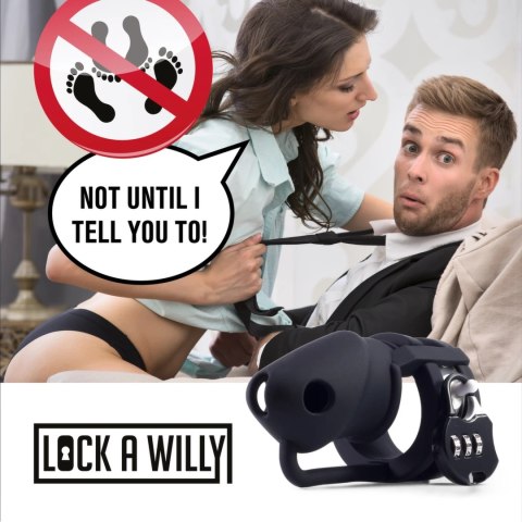 Klatka na penisa - Lock a Willy Lock-a-Willy Klatka na penisa - Lock a Willy Lock-a-Willy