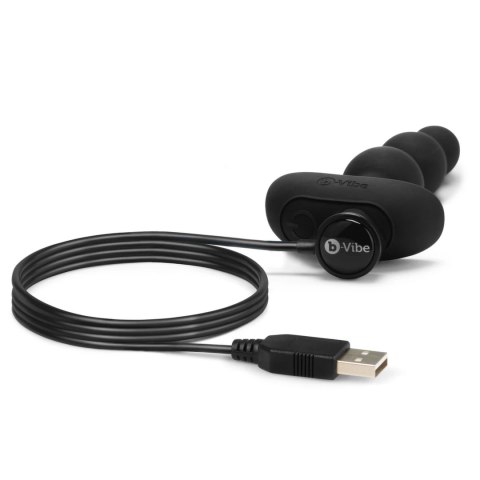 Koraliki analne wibrujące - B-Vibe Triplet Black B-Vibe Koraliki analne wibrujące - B-Vibe Triplet Black B-Vibe