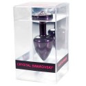 Korek analny ozdobny - Diogol Anni R Eye Purple Crystal Purple 25 mm Diogol