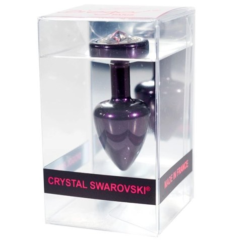 Korek analny ozdobny - Diogol Anni R Eye Purple Crystal Purple 25 mm Diogol Korek analny ozdobny - Diogol Anni R Eye Purple Crystal Purple 25 mm Diogol