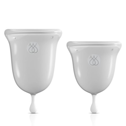 Kubeczki menstruacyjne - Jimmyjane Menstrual Cups Clear Jimmyjane Kubeczki menstruacyjne - Jimmyjane Menstrual Cups Clear Jimmyjane