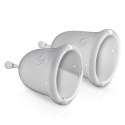 Kubeczki menstruacyjne - Jimmyjane Menstrual Cups Clear Jimmyjane