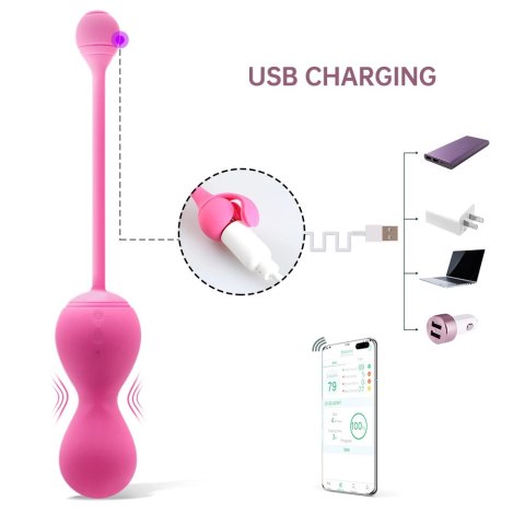 Kulki gejszy - Magic Motion Smart Kegel Master Pink Magic Motion Kulki gejszy - Magic Motion Smart Kegel Master Pink Magic Motion