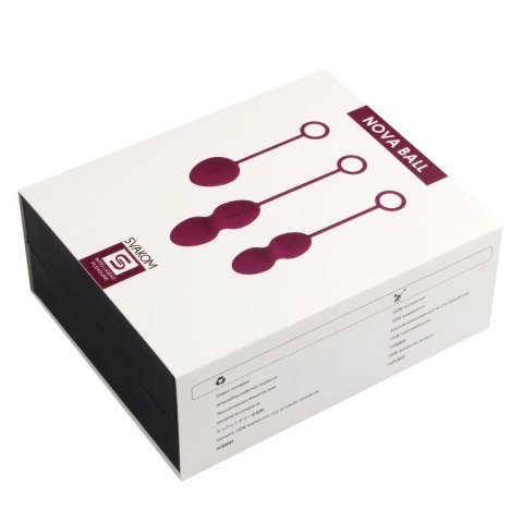 Kulki kegla - Svakom Nova Kegel Balls Violet Svakom Kulki kegla - Svakom Nova Kegel Balls Violet Svakom