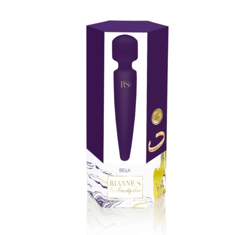 Masażer - RS Essentials Bella Mini Body Wand Deep Purple Rianne S Masażer - RS Essentials Bella Mini Body Wand Deep Purple Rianne S