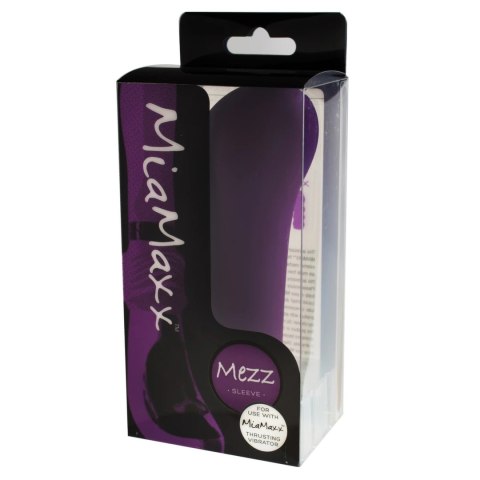 Nakładka na wibrator - MiaMaxx Mezz Sleeve G-Spot Purple MiaMaxx Nakładka na wibrator - MiaMaxx Mezz Sleeve G-Spot Purple MiaMaxx