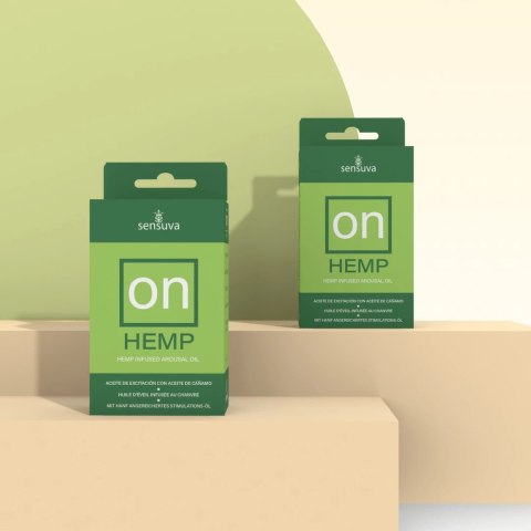 Olejek stymulujący - Sensuva ON Arousal Oil Hemp 5 ml Sensuva Olejek stymulujący - Sensuva ON Arousal Oil Hemp 5 ml Sensuva
