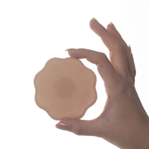 Osłonki na sutki - Bye Bra Fabric Nipple Covers Nude 1 para Bye Bra Osłonki na sutki - Bye Bra Fabric Nipple Covers Nude 1 para Bye Bra