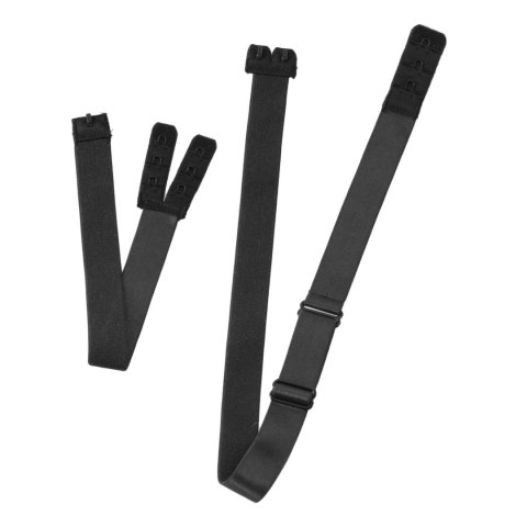 Pasek obniżający zapięcie biustonosza - Bye Bra Flexible Low Back Straps 2 Haftki Czarny i Biały Bye Bra Pasek obniżający zapięcie biustonosza - Bye Bra Flexible Low Back Straps 2 Haftki Czarny i Biały Bye Bra