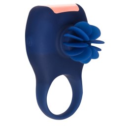 Pierścień erekcyjny - Tokyo Design Glamfit Rotating Pleasure Ring Blue Tokyo Design