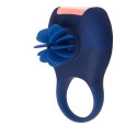 Pierścień erekcyjny - Tokyo Design Glamfit Rotating Pleasure Ring Blue Tokyo Design