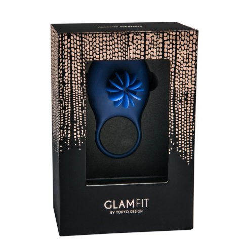 Pierścień erekcyjny - Tokyo Design Glamfit Rotating Pleasure Ring Blue Tokyo Design Pierścień erekcyjny - Tokyo Design Glamfit Rotating Pleasure Ring Blue Tokyo Design