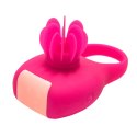 Pierścień erekcyjny - Tokyo Design Glamfit Rotating Pleasure Ring Cerise Tokyo Design