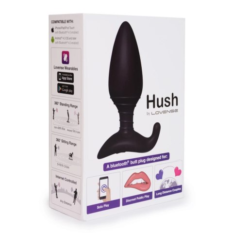 Plug analny - Lovense Hush Butt Plug 44,5 mm Lovense Plug analny - Lovense Hush Butt Plug 44,5 mm Lovense