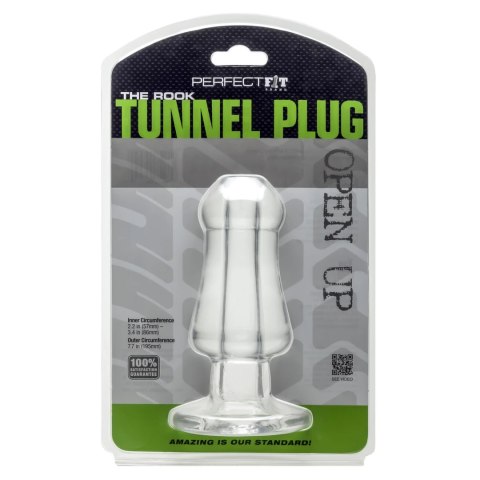 Plug analny tunel - Perfect Fit The Rook Plug Clear Przezroczysty Perfect Fit Plug analny tunel - Perfect Fit The Rook Plug Clear Przezroczysty Perfect Fit