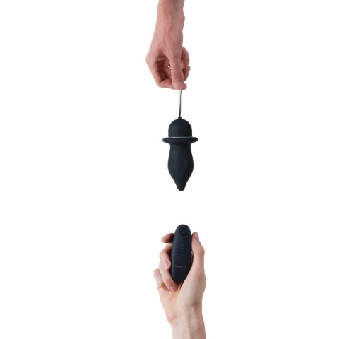 Plug analny wibrujący - B Swish bfilled Classic Black B Swish Plug analny wibrujący - B Swish bfilled Classic Black B Swish